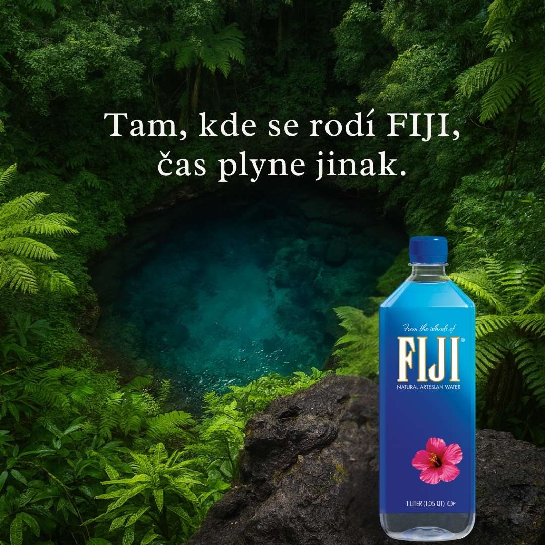 prémiová voda Fiji